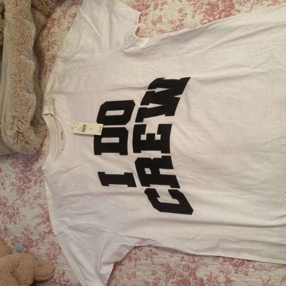 White 'I Do Crew' T-Shirt Anthropologie